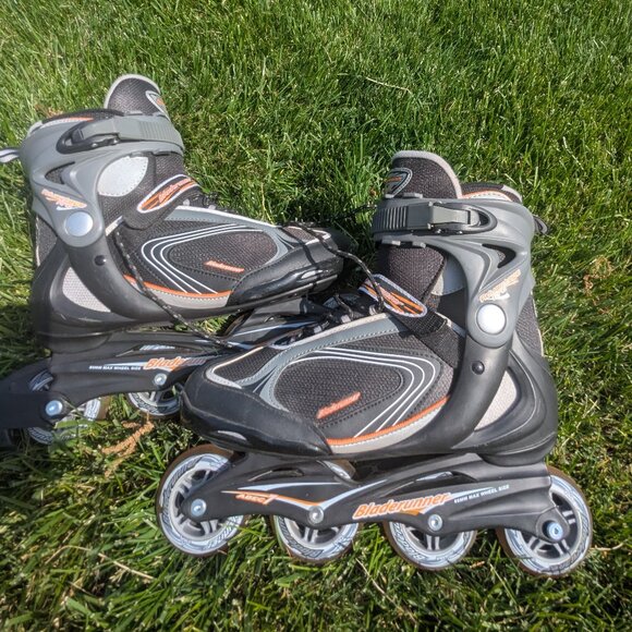 EUC Men's Bladerunner Advantage Pro Rollerblades Inline Skates Size 12 - Picture 7 of 7